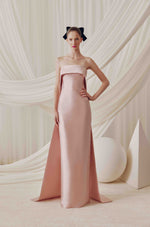 STRAPLESS GOWN