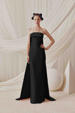 STRAPLESS GOWN