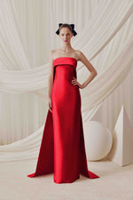 STRAPLESS GOWN