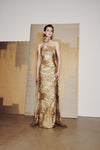 STRAPLESS GOWN
