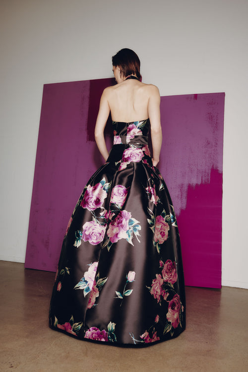 HALTER GOWN