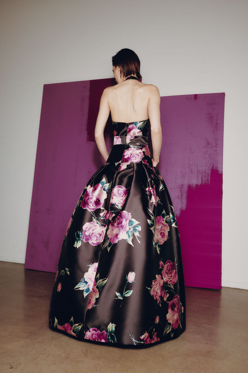 HALTER GOWN
